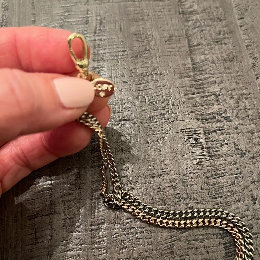 Loft Bracelet- Silver and Gold Chains